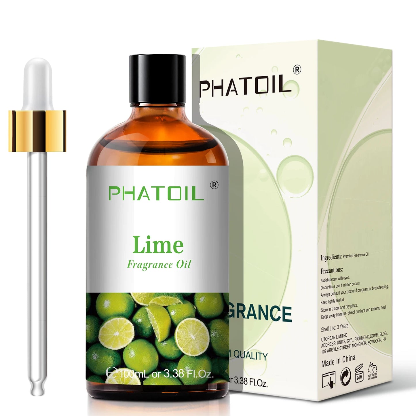 PHATOIL 100ml Sweet Fruity Fragrance Oil for Diffuser Candles Making -Coconut & Vanilla Strawberry Lemon Peach Pear Aroma Oil